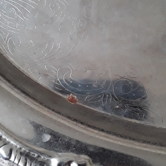 Metal small platter - Picture 3 of 6